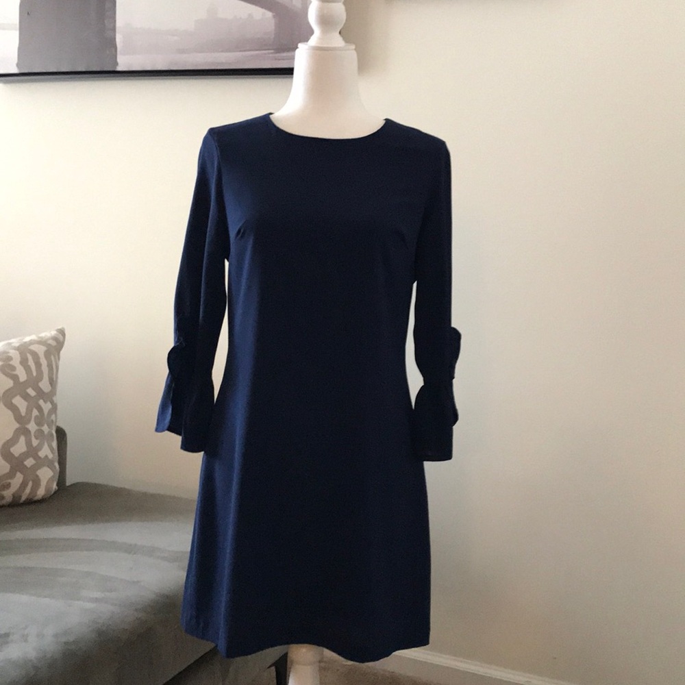 Versatile cute blue dress